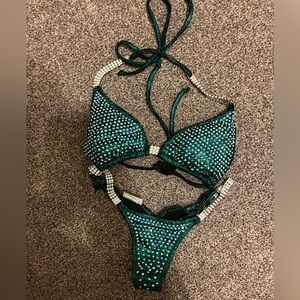 Green Competition Bikini